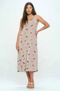 Abstract Print Tank Maxi Dress - Mr Lou’s Place
