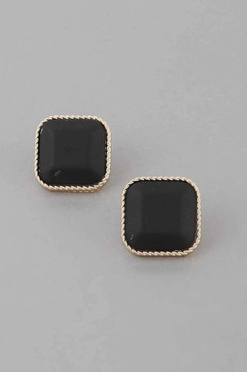 Antique Twisted Cubic Earrings - Mr Lou’s Place
