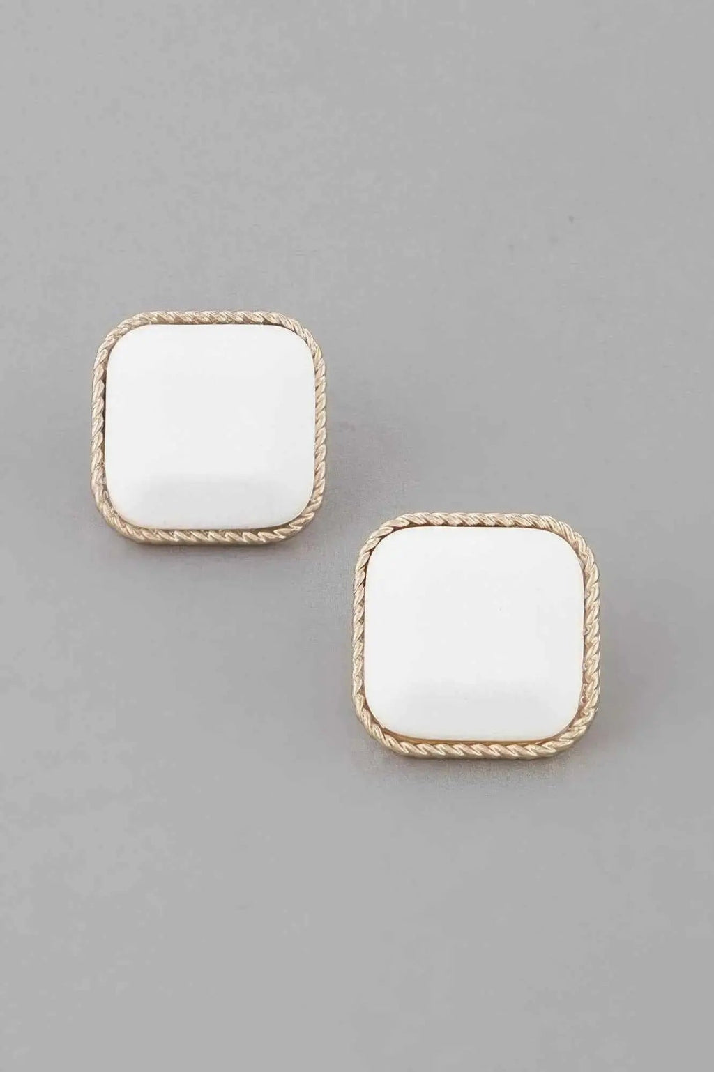 Antique Twisted Cubic Earrings - Mr Lou’s Place