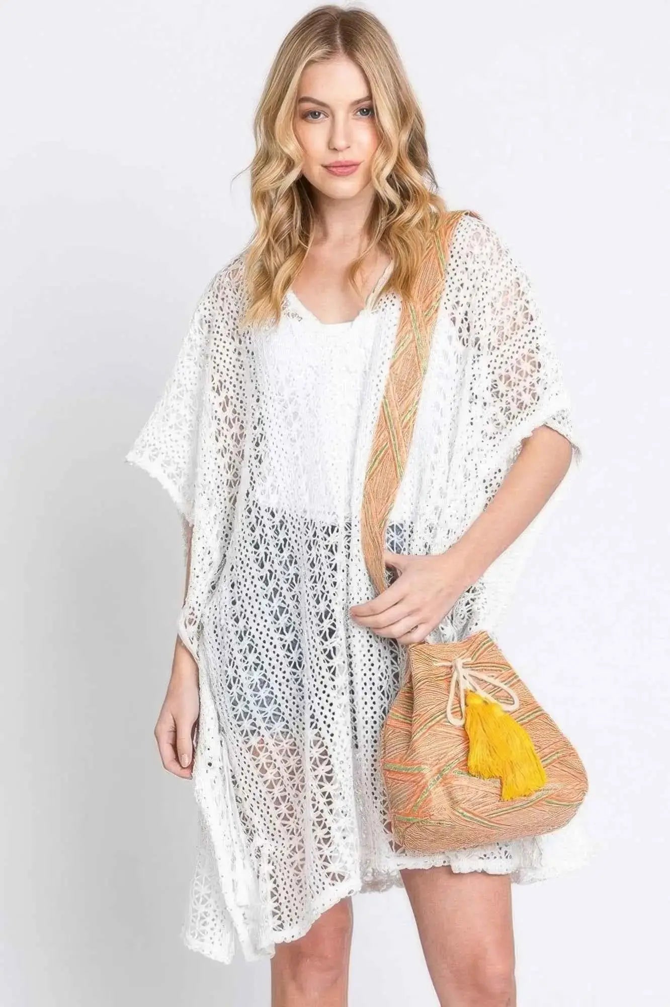 Aztec Bucket Bag With Aztec Strap - Mr Lou’s Place