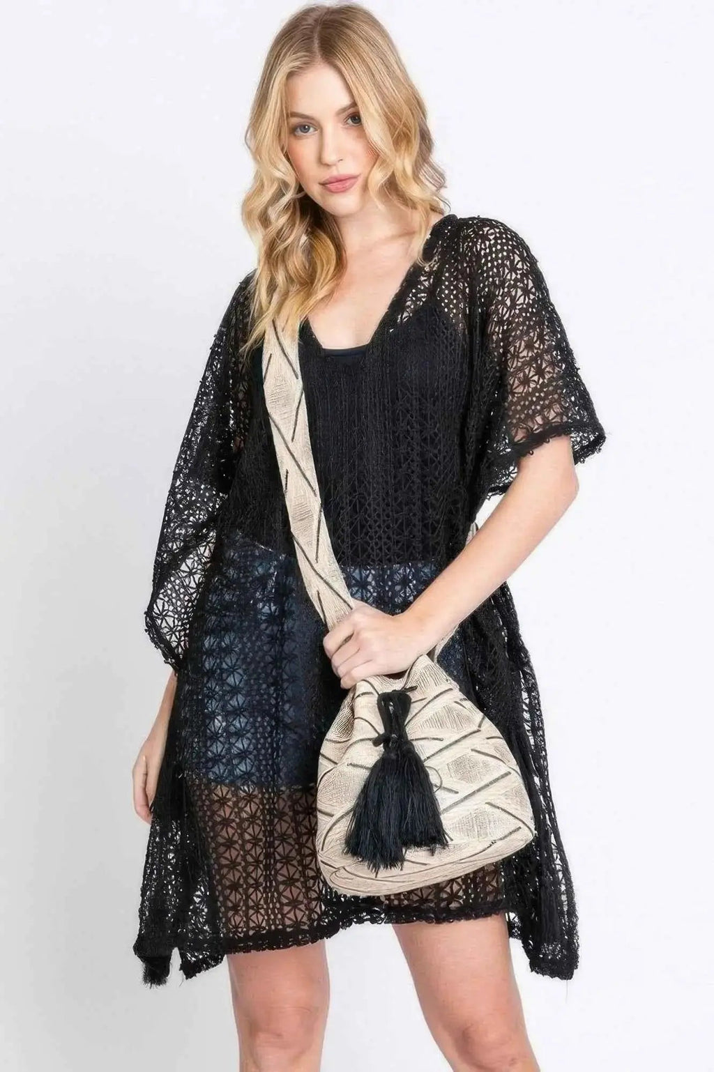 Aztec Bucket Bag With Aztec Strap - Mr Lou’s Place