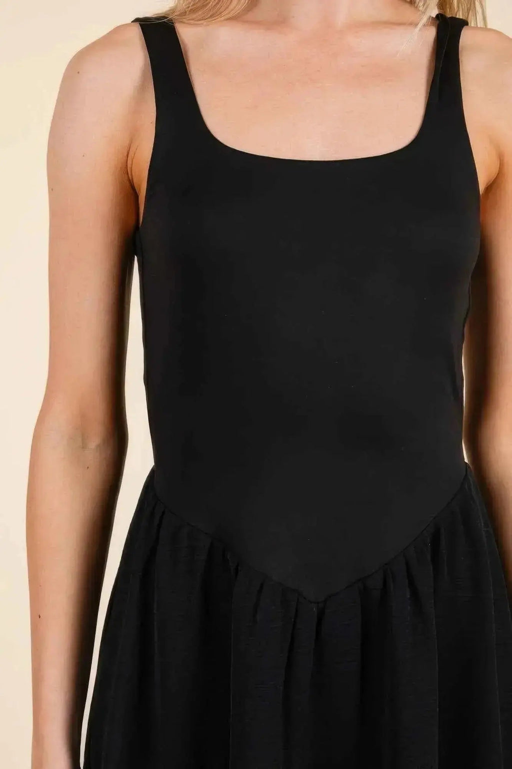 Backless Tie Mini Dress - Mr Lou’s Place