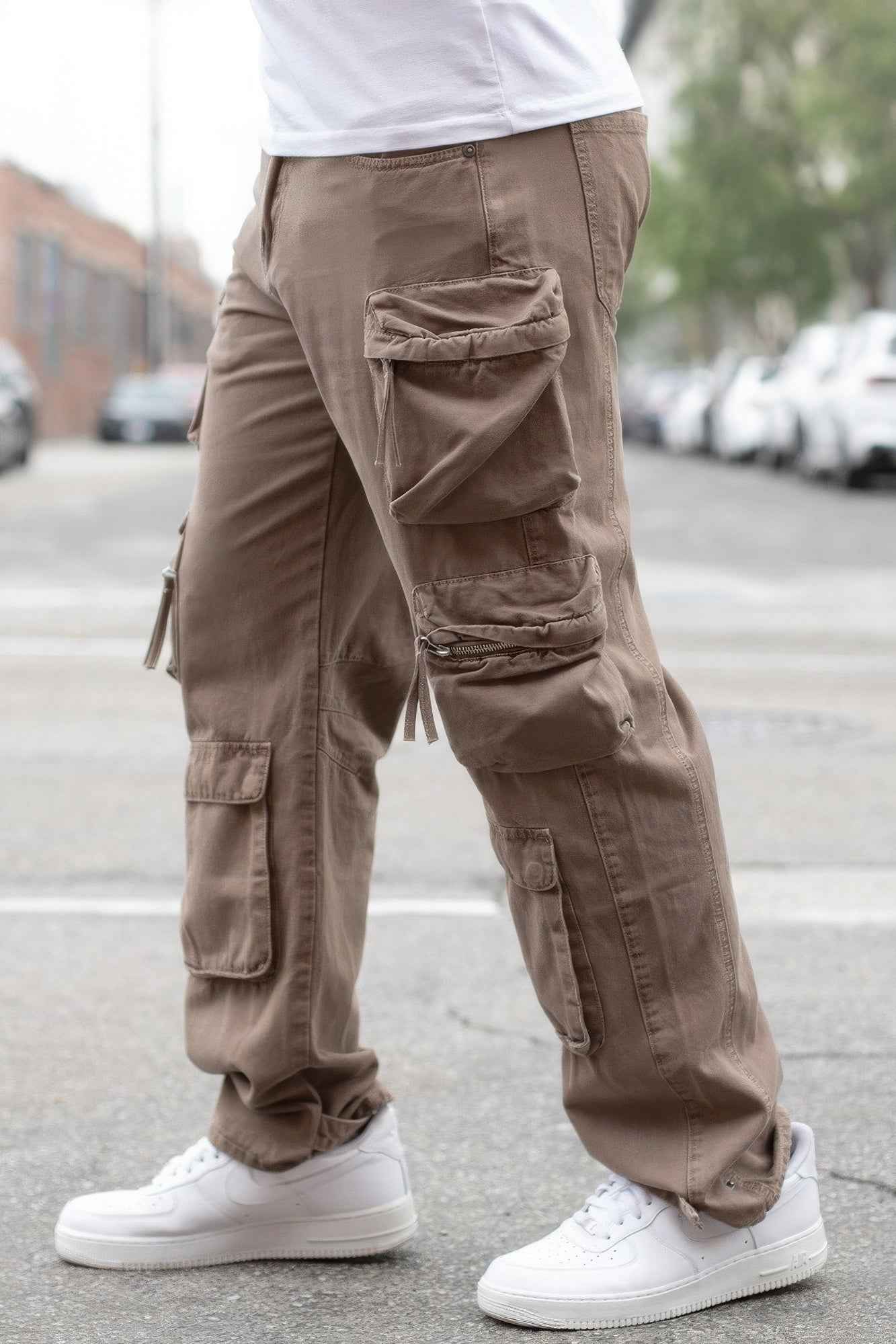 Baggy Fit Cargo Pants - Mr Lou’s Place
