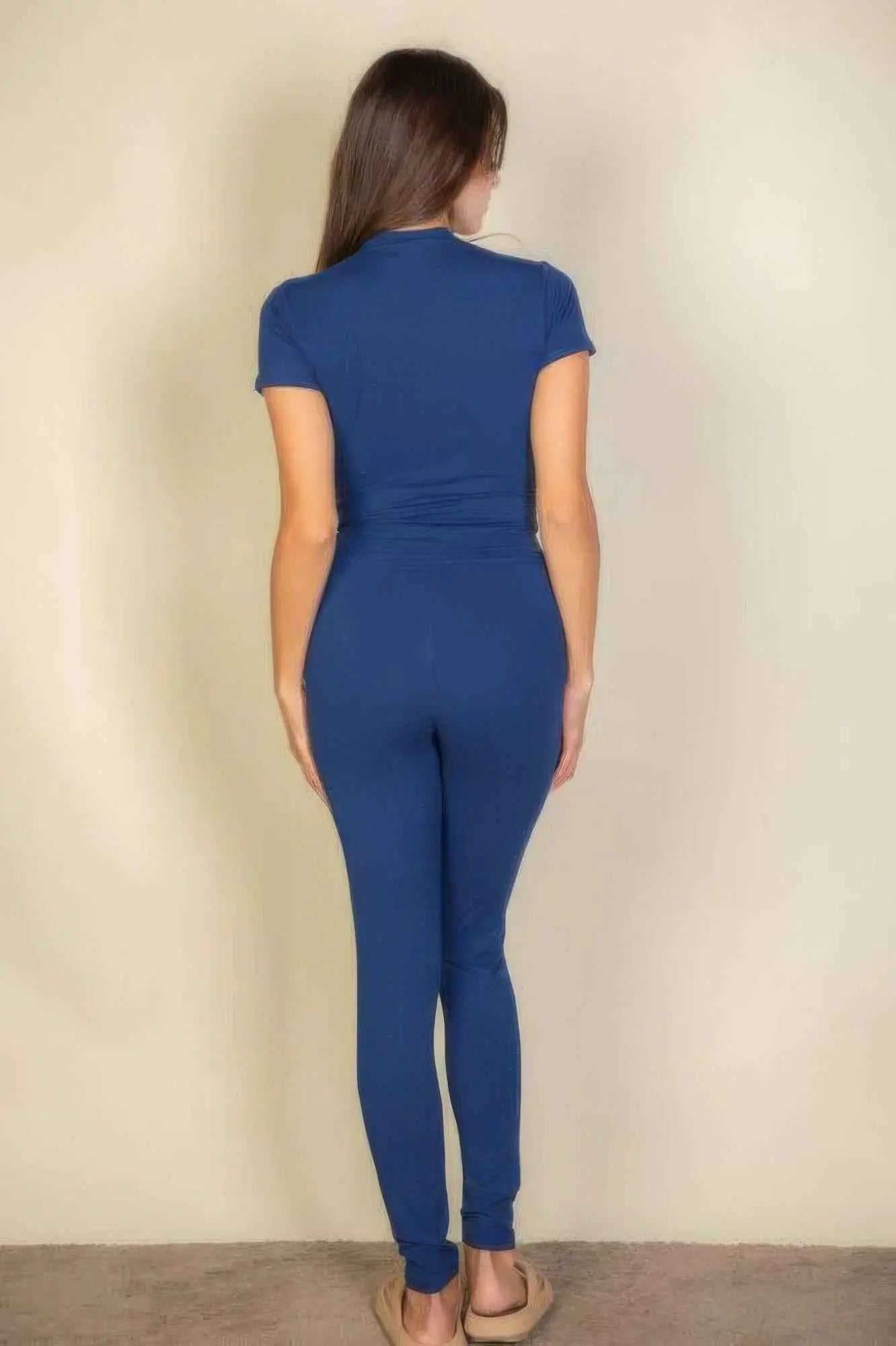 Basic Solid Leggings - Mr Lou’s Place