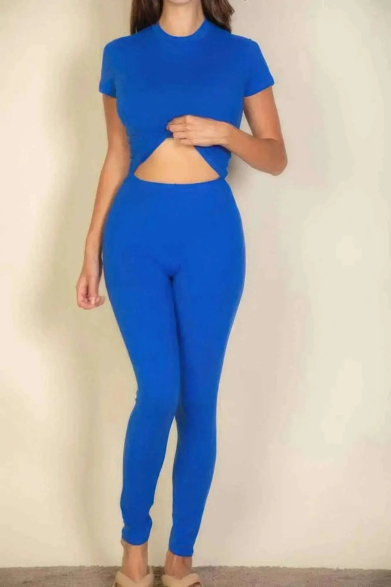 Basic Solid Leggings - Mr Lou’s Place