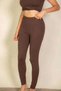 Basic Solid Leggings - Mr Lou’s Place