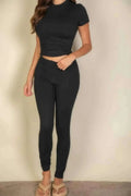 Basic Solid Leggings - Mr Lou’s Place