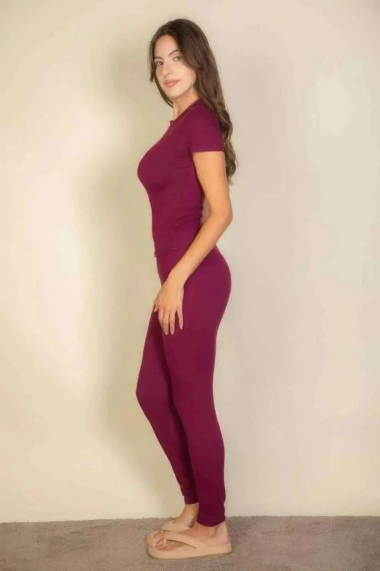 Basic Solid Leggings - Mr Lou’s Place