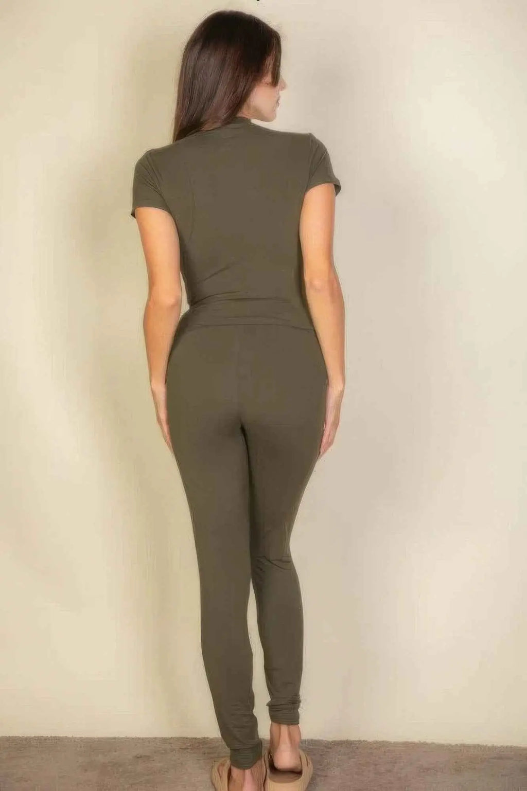 Basic Solid Leggings - Mr Lou’s Place