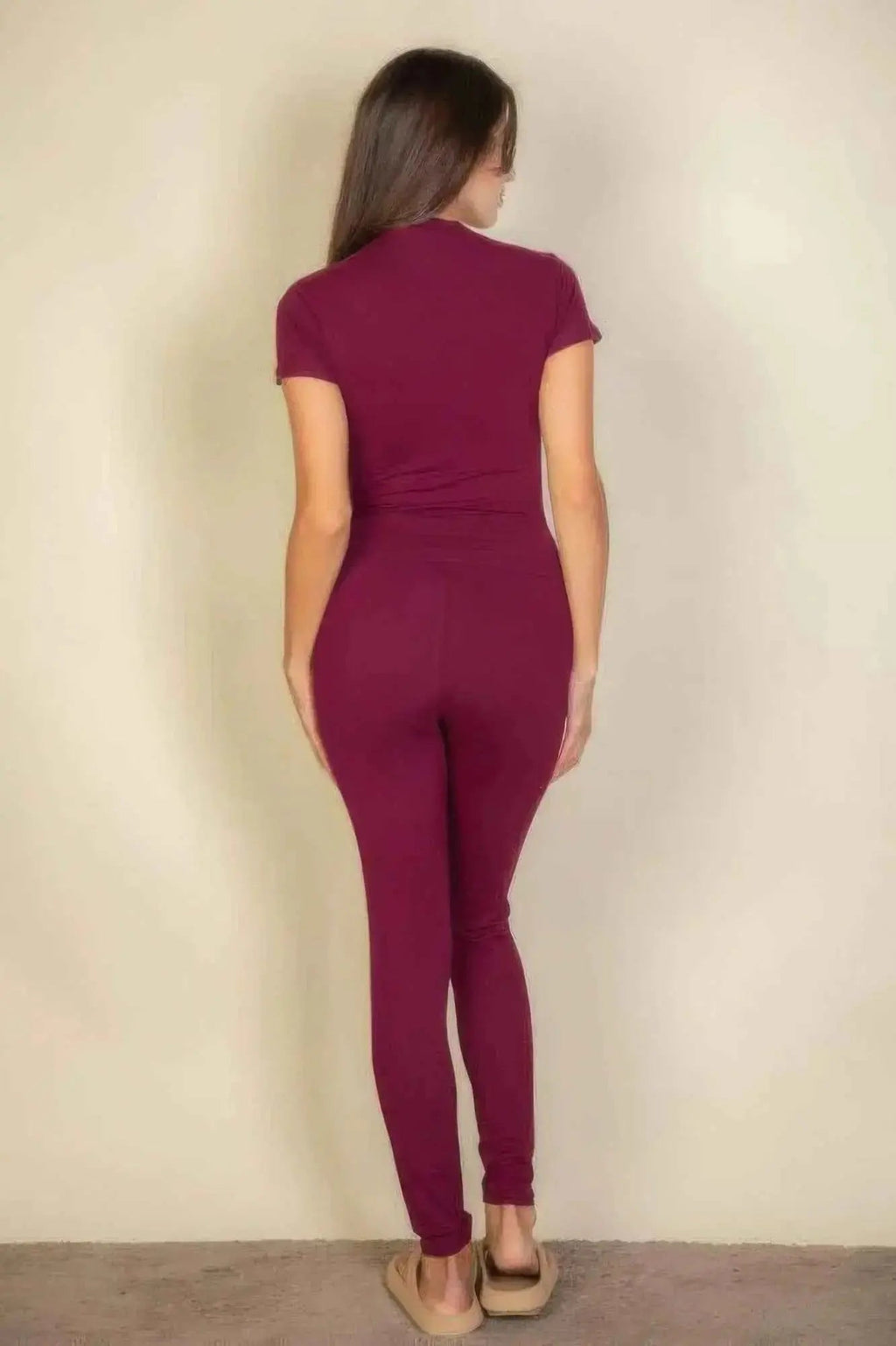 Basic Solid Leggings - Mr Lou’s Place