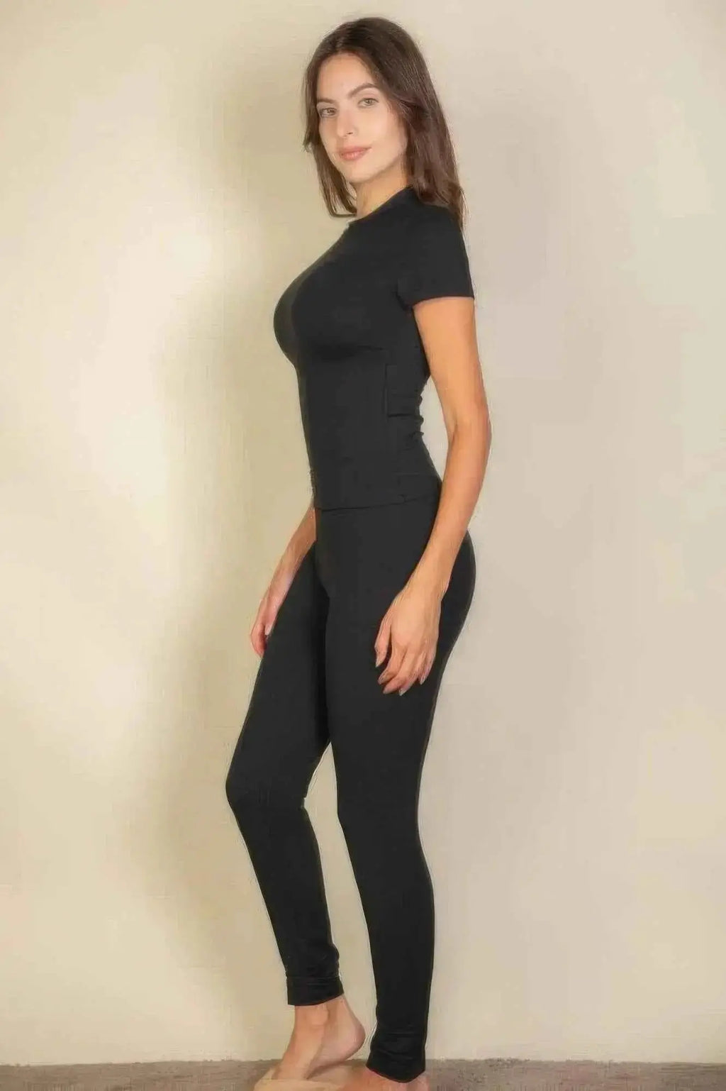 Basic Solid Leggings - Mr Lou’s Place