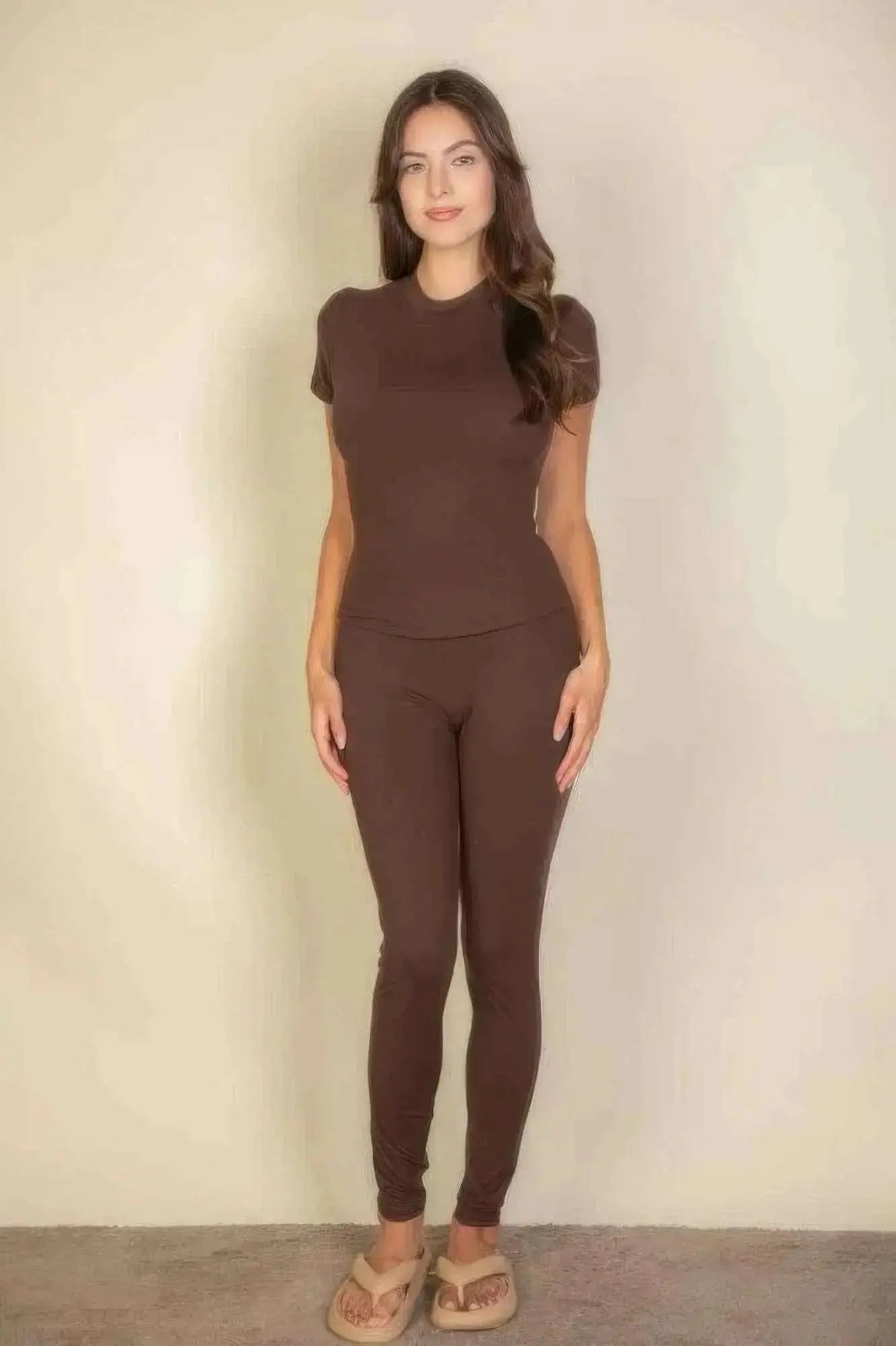 Basic Solid Leggings - Mr Lou’s Place