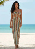 Boho Maxi Print 3 Piece Bikini Set - Mr Lou’s Place