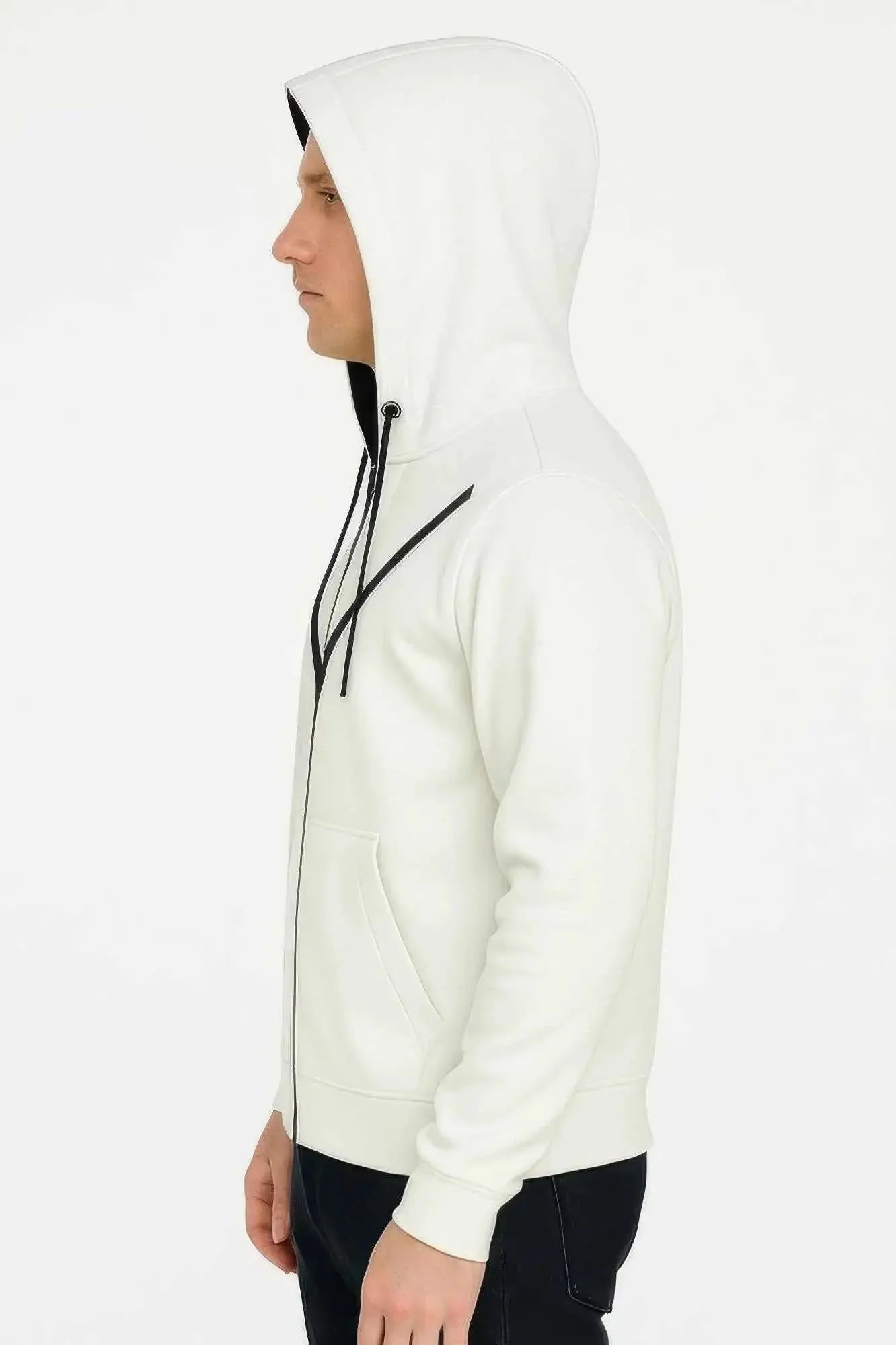 Casual Full Zip Up Hoodie Sweatshirts - Mr Lou’s Place
