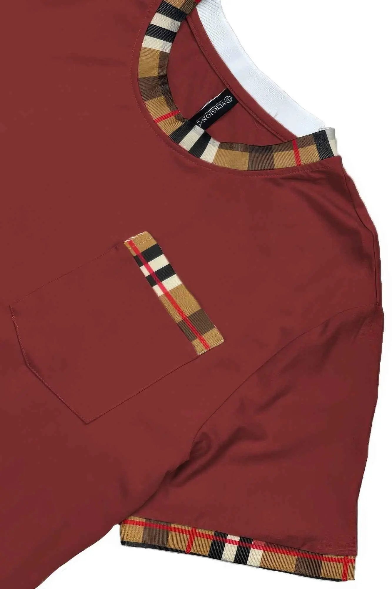 Checkered Short Sleeve Tee - Mr Lou’s Place