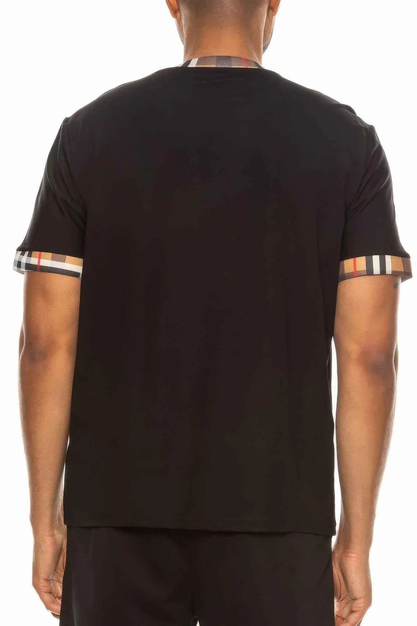 Checkered Short Sleeve Tee - Mr Lou’s Place