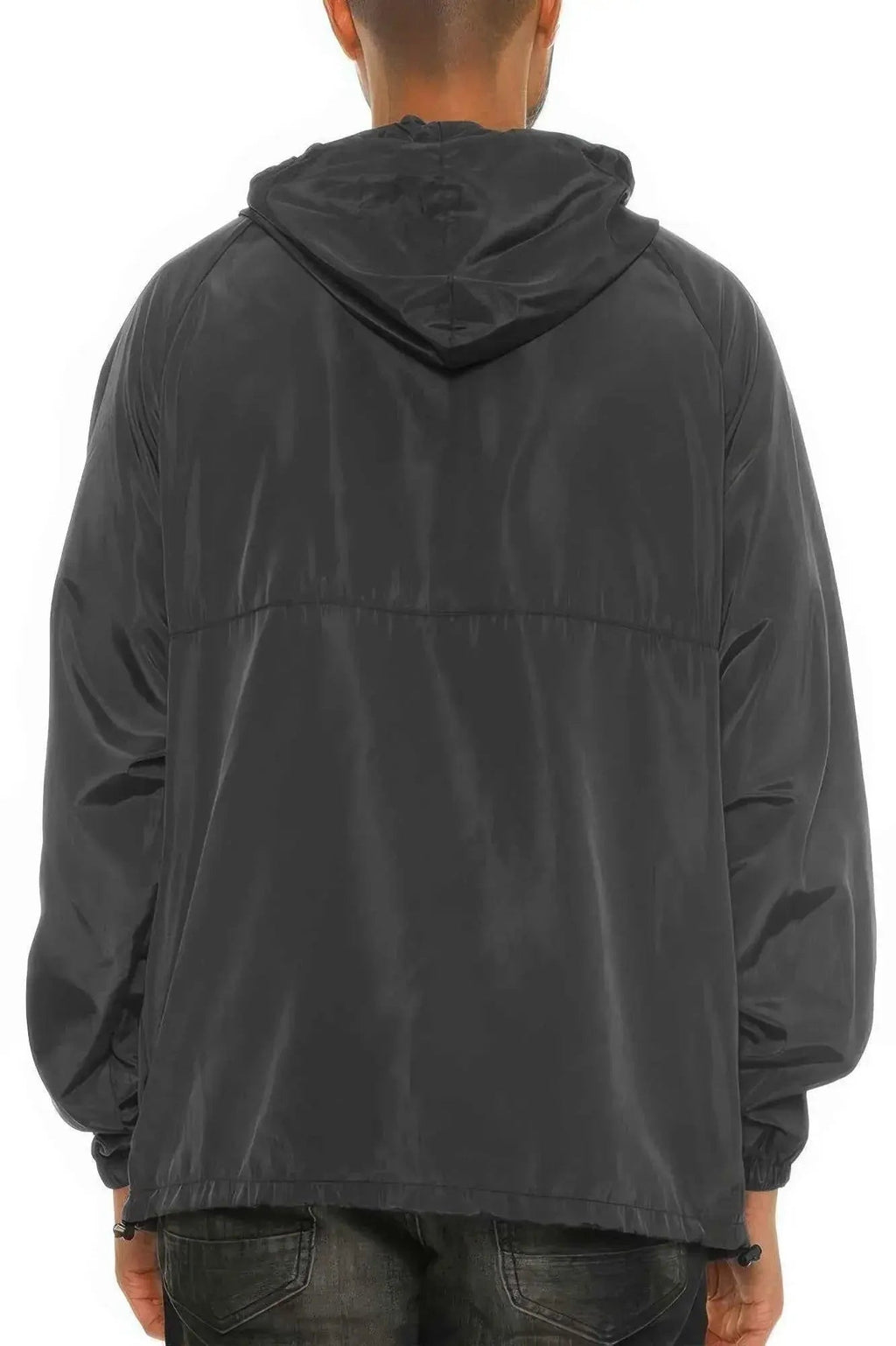 Color Block Anorak Jacket Pullover Windbreaker - Mr Lou’s Place