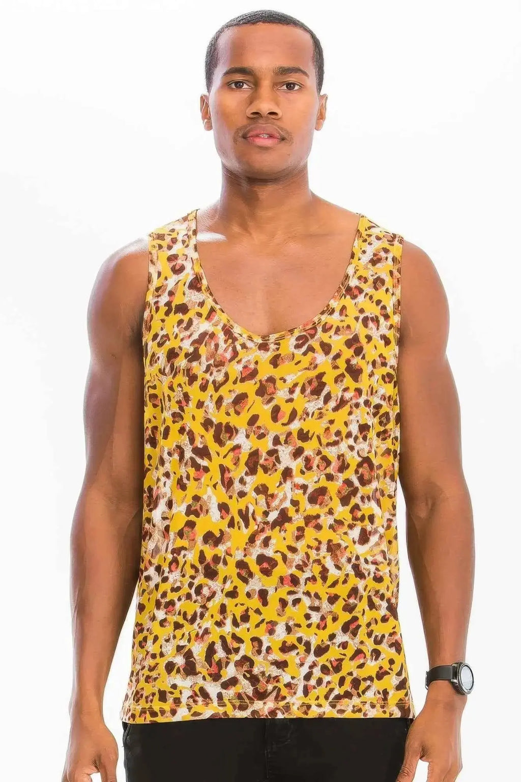 Colored Cheetah Tank Top - Mr Lou’s Place