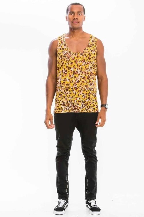 Colored Cheetah Tank Top - Mr Lou’s Place