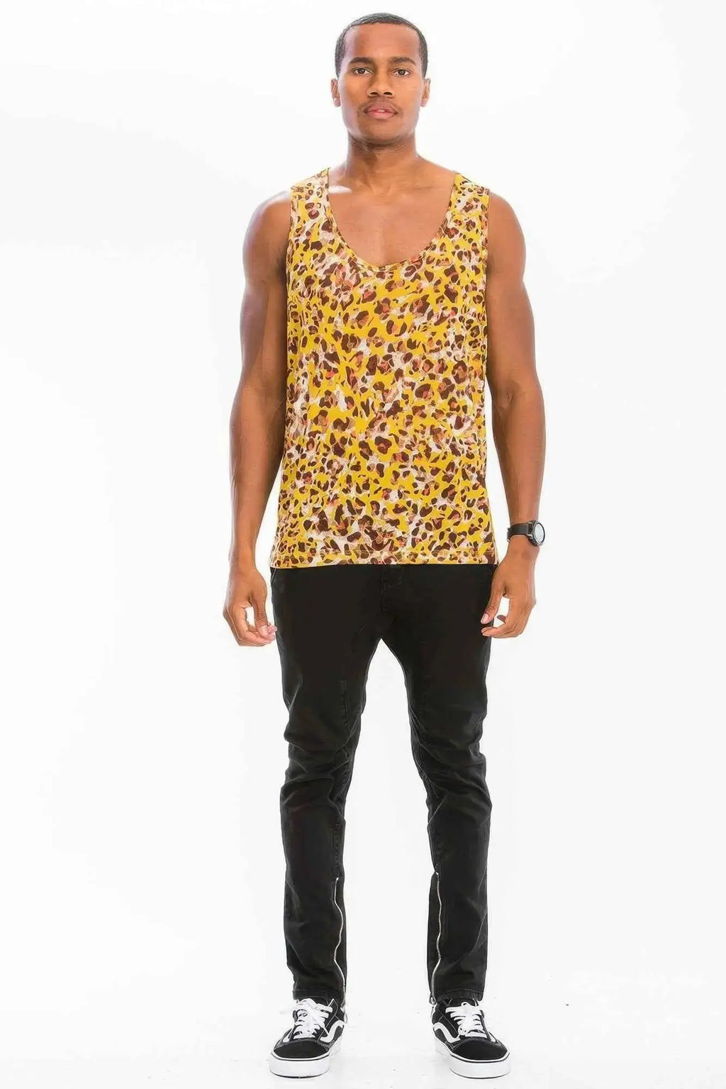 Colored Cheetah Tank Top - Mr Lou’s Place