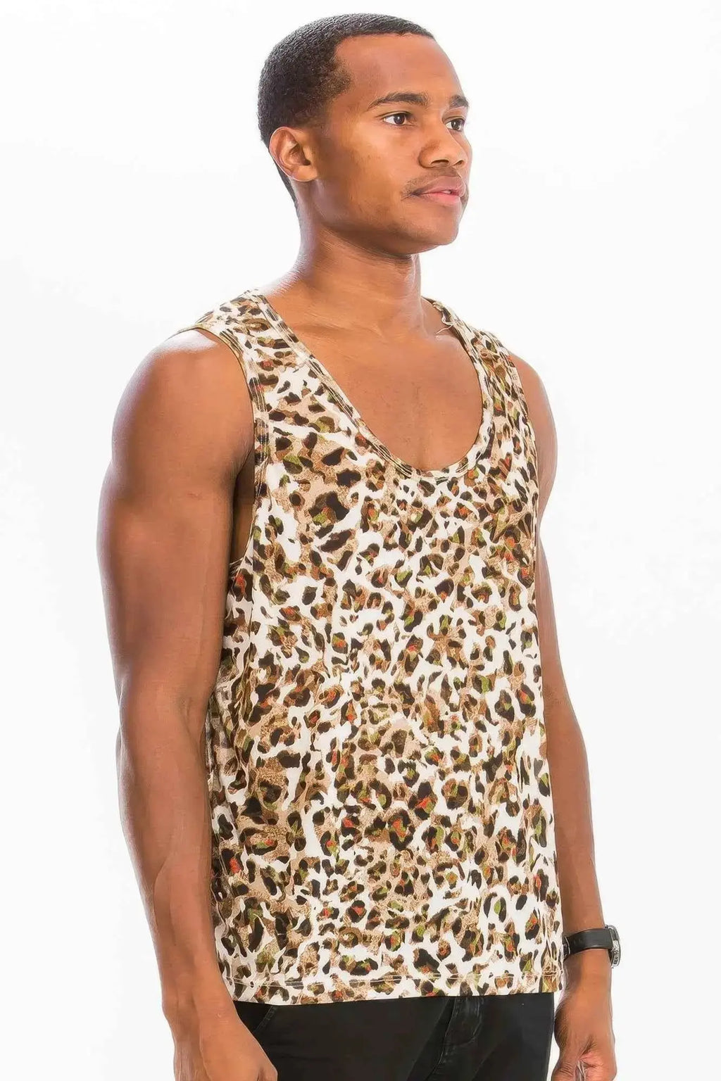Colored Cheetah Tank Top - Mr Lou’s Place