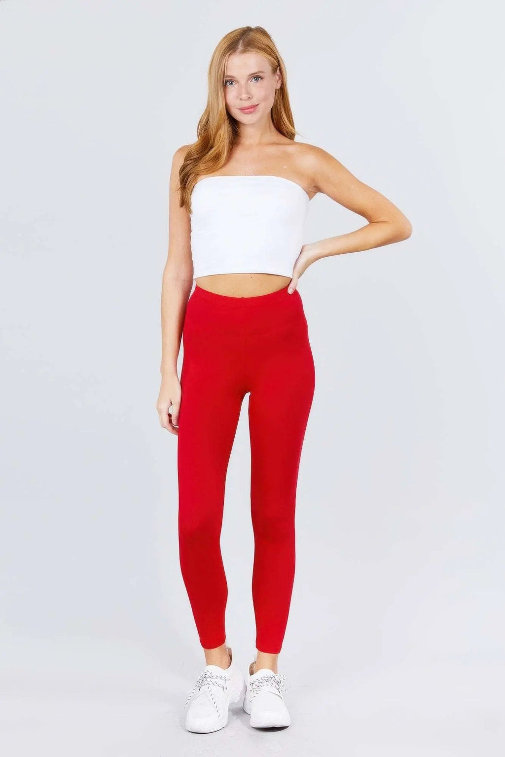 Cotton Spandex Leggings - Mr Lou’s Place