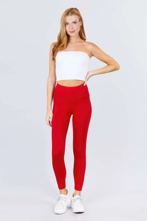 Cotton Spandex Leggings - Mr Lou’s Place