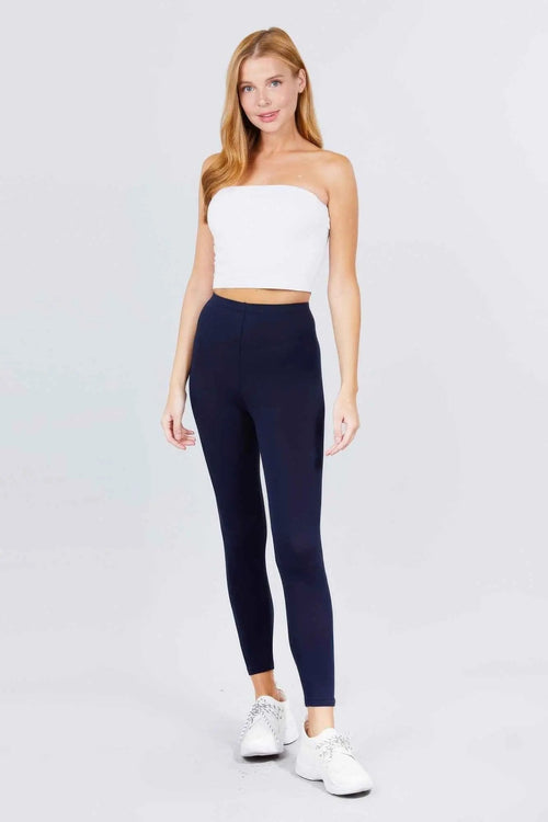Cotton Spandex Leggings - Mr Lou’s Place