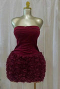 Crimson Rose Garden Mini Dress - Mr Lou’s Place