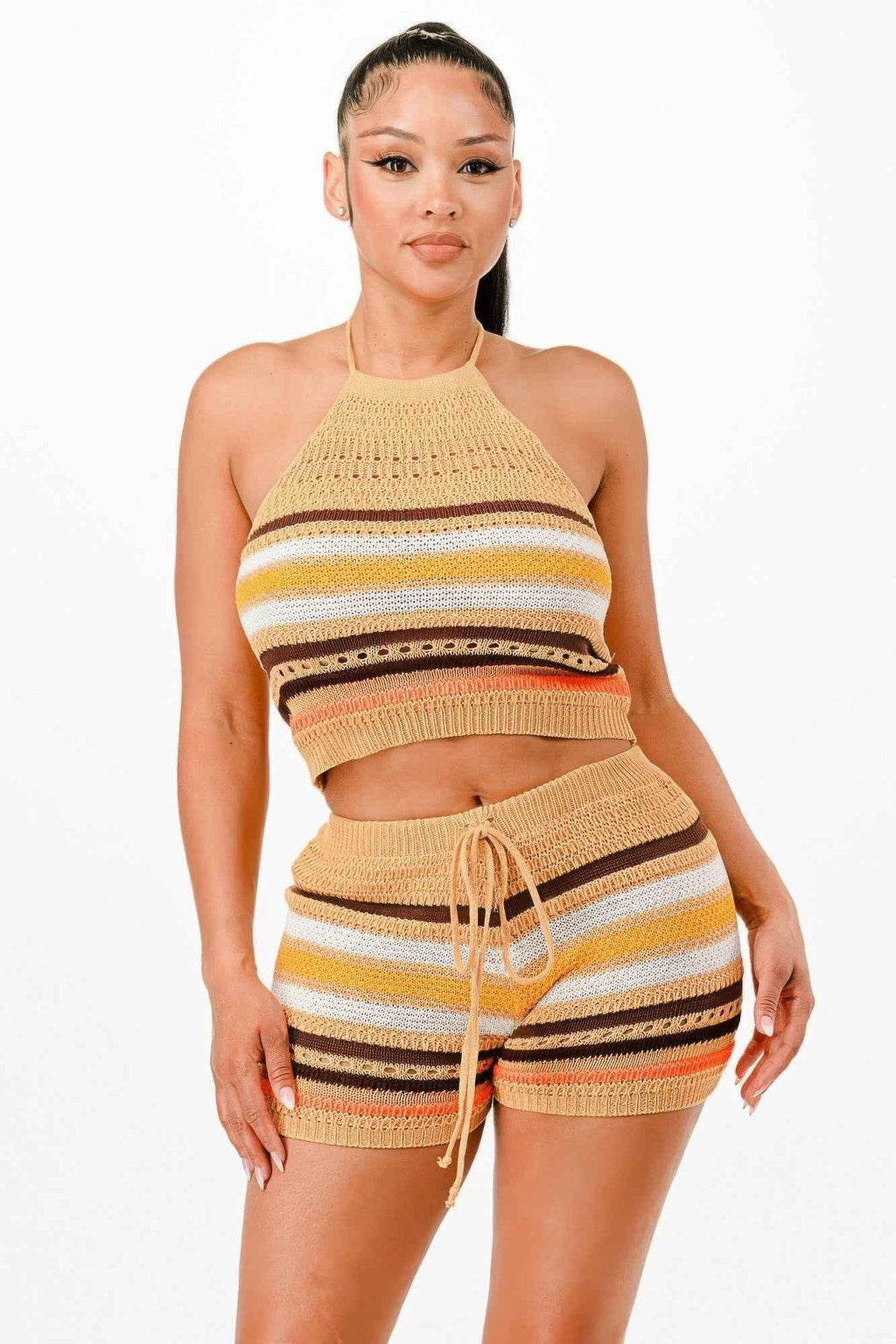 Crochet Short Set - Mr Lou’s Place