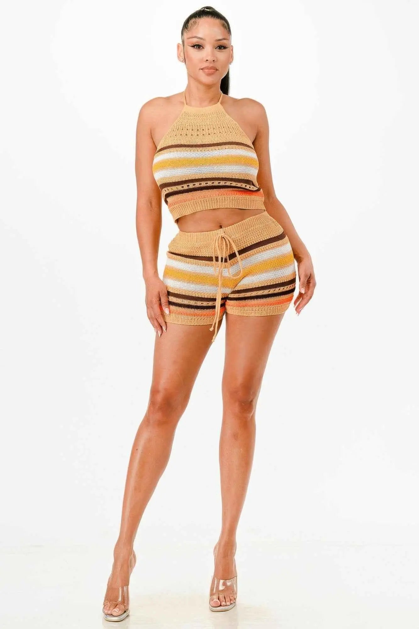 Crochet Short Set - Mr Lou’s Place