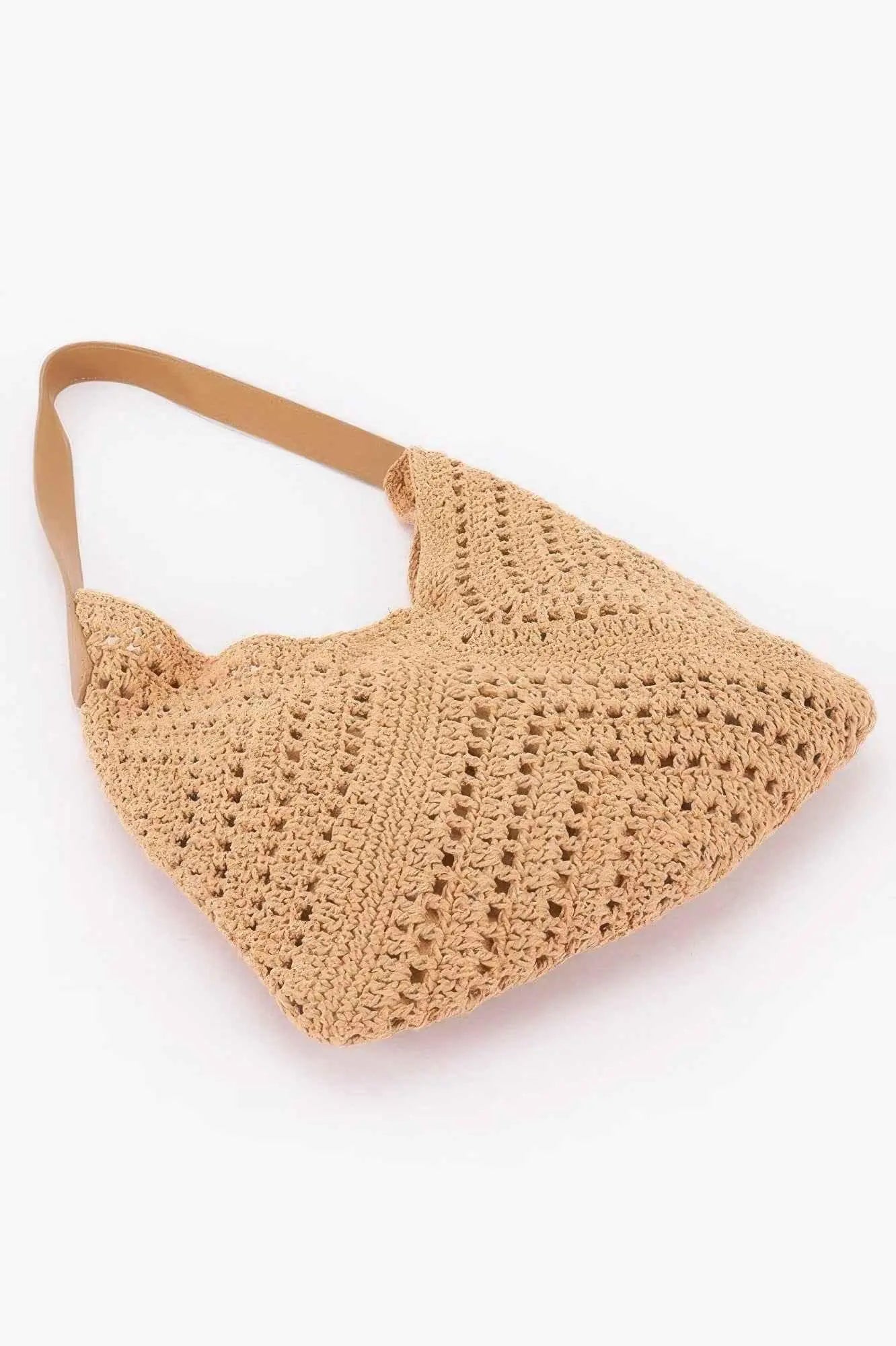 Crochet Shoulder Bag With Pouch - Mr Lou’s Place
