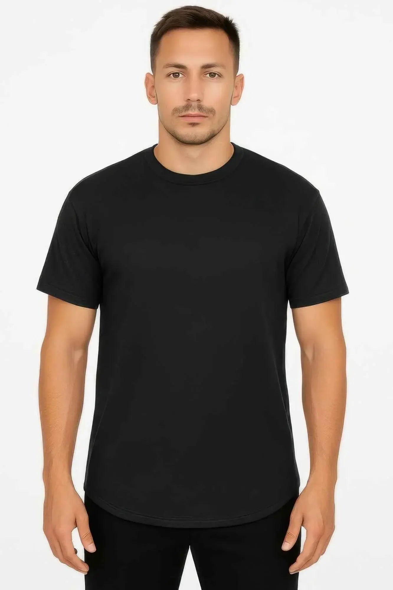 Curved Athletic Sports T-shirt - Mr Lou’s Place