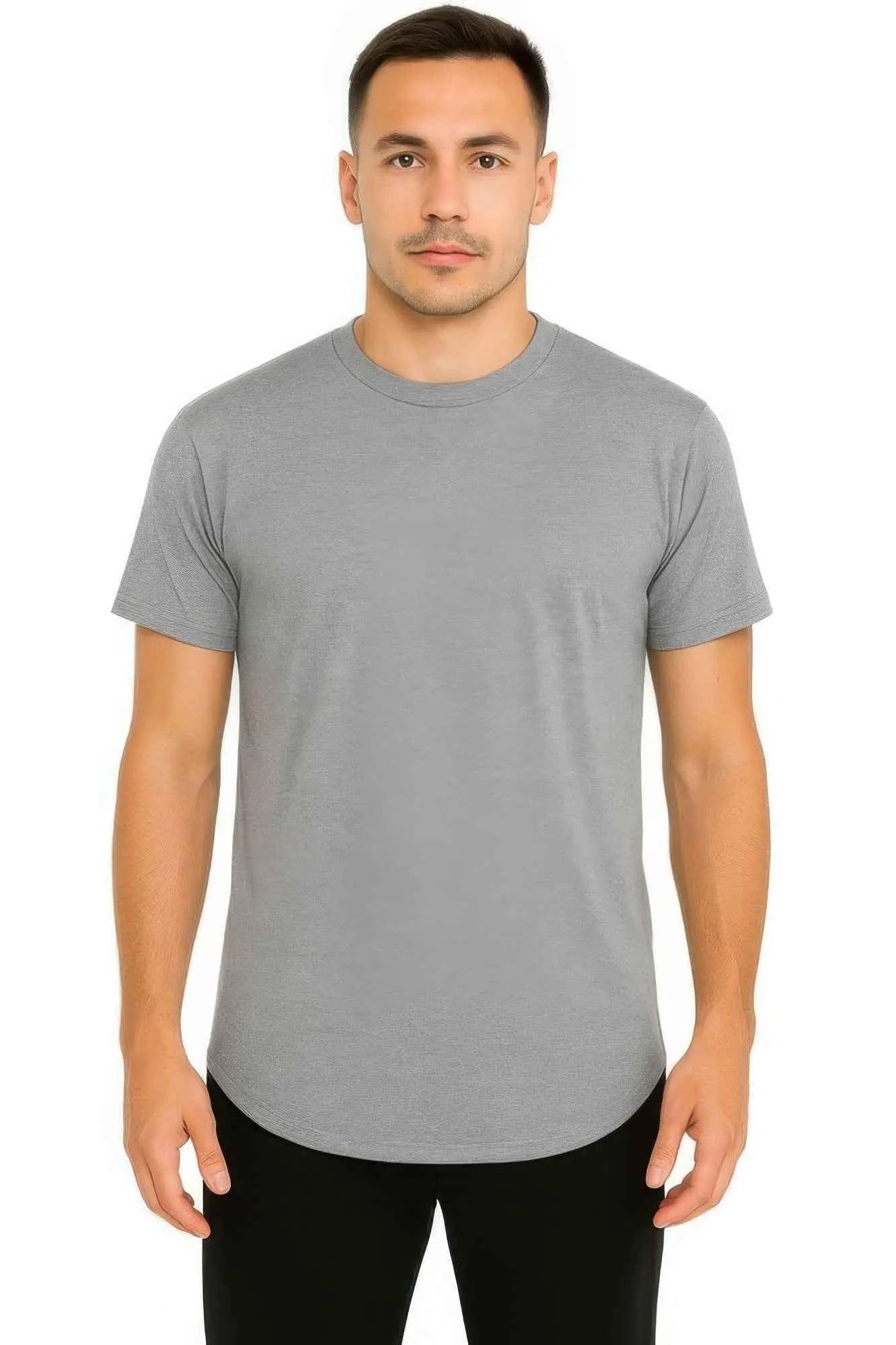 Curved Athletic Sports T-shirt - Mr Lou’s Place
