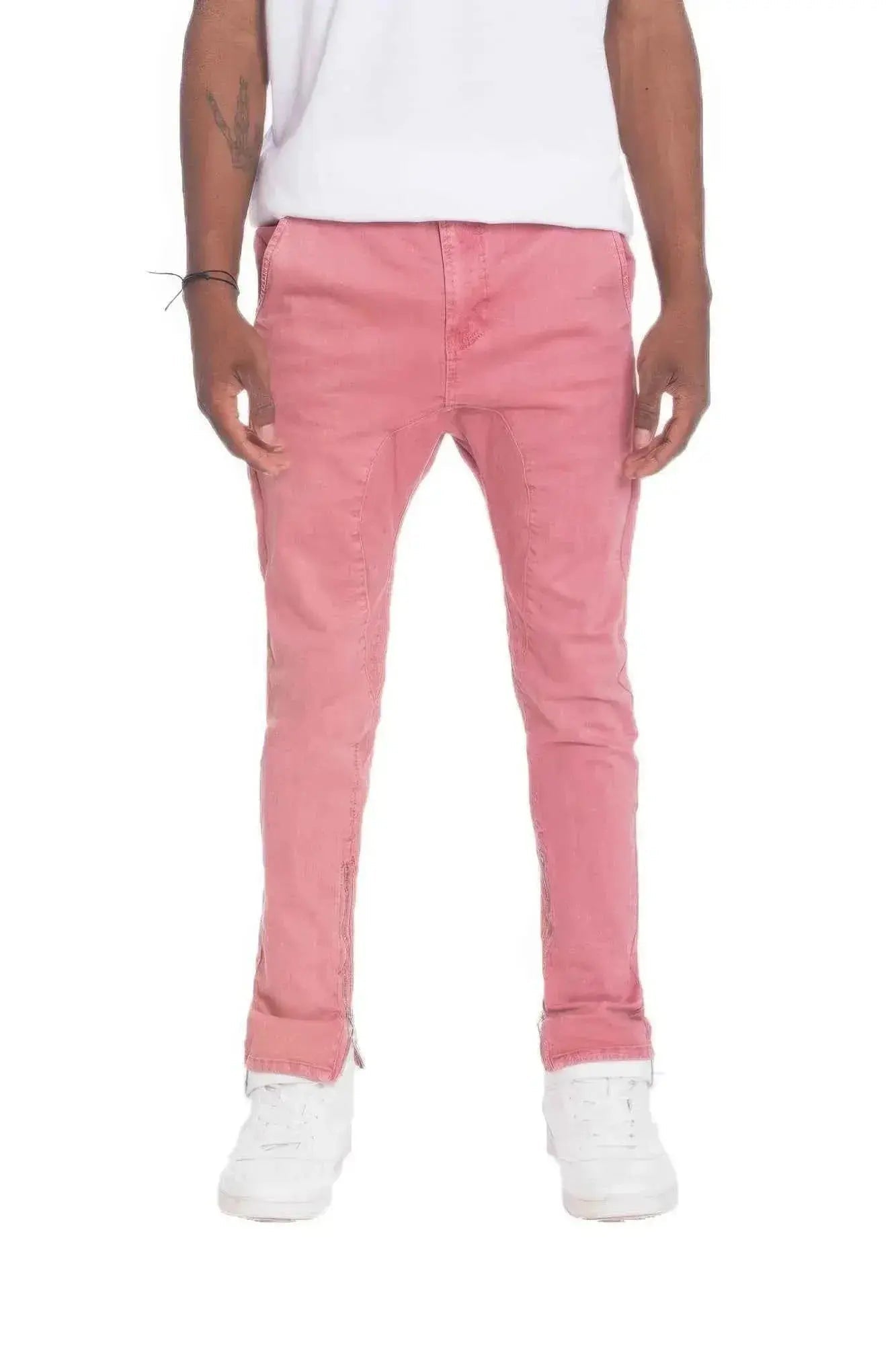 Distressed Denim Checkered Tape - Mr Lou’s Place