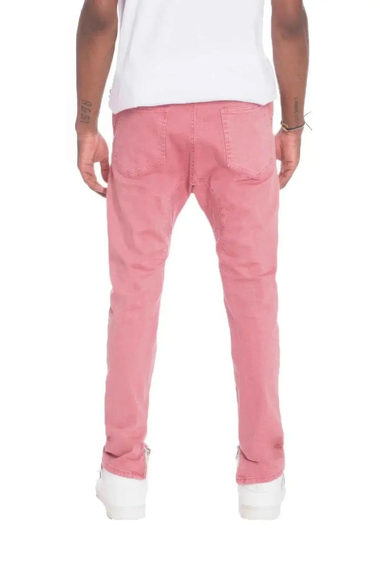 Distressed Denim Checkered Tape - Mr Lou’s Place