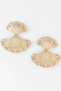 Double Pearl Clam Earrings - Mr Lou’s Place