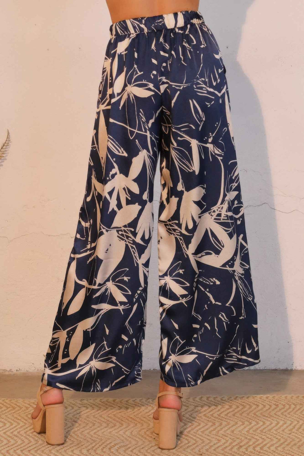 Dreaming Lily Satin Pocket Pants - Mr Lou’s Place