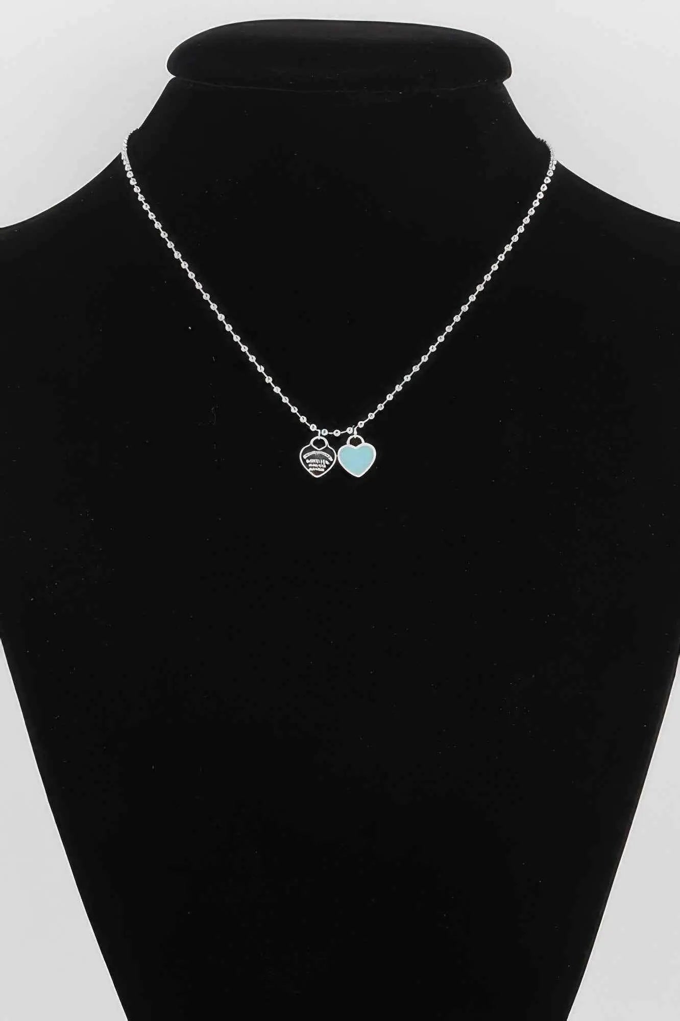 Elegant Heart Shap Pendant Necklace - Mr Lou’s Place