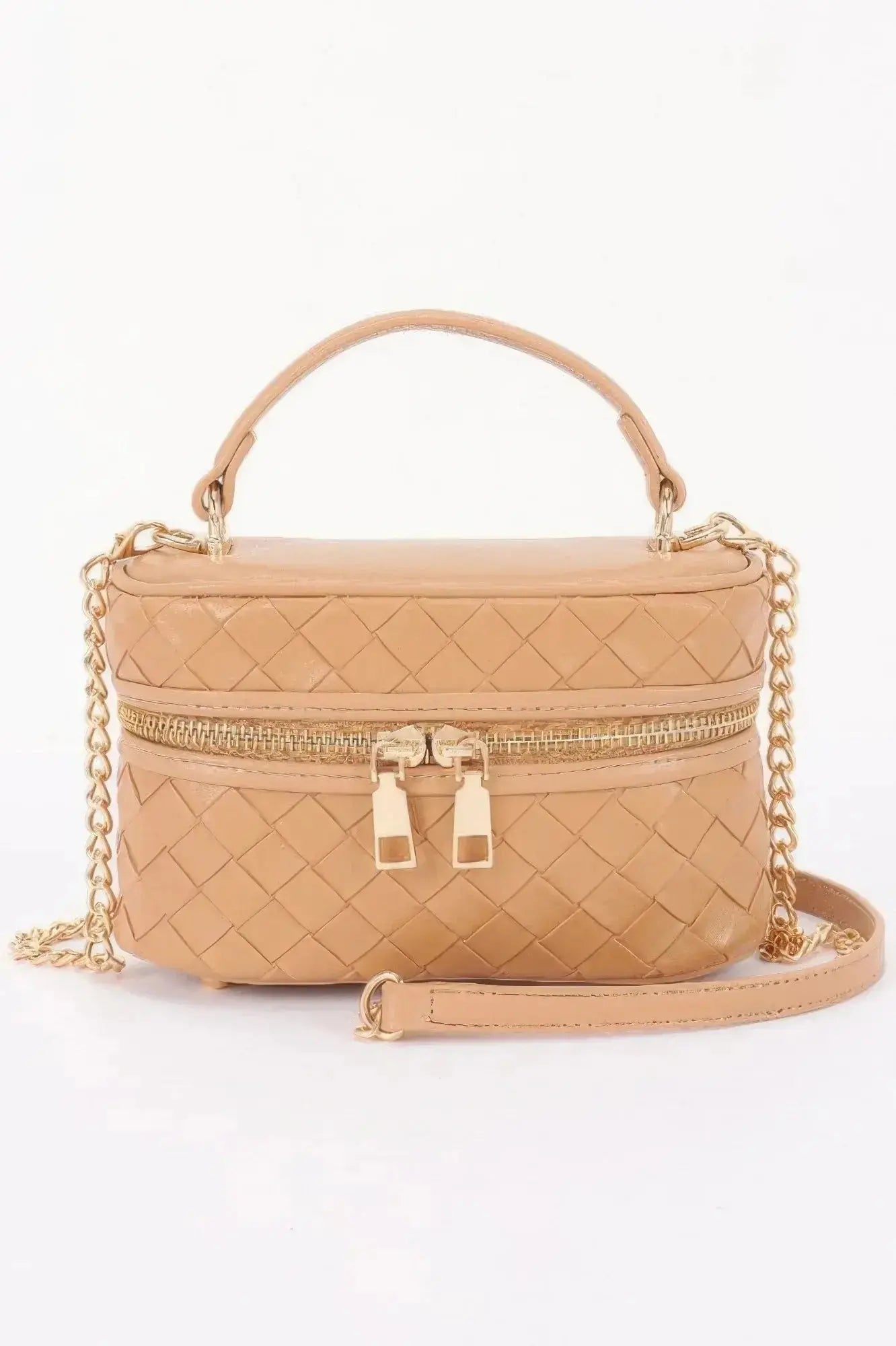 Embossed Vegan Leather Vanity Bag - Mr Lou’s Place