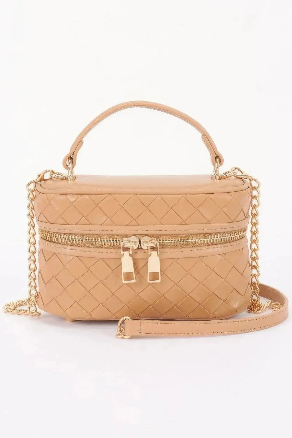 Embossed Vegan Leather Vanity Bag - Mr Lou’s Place