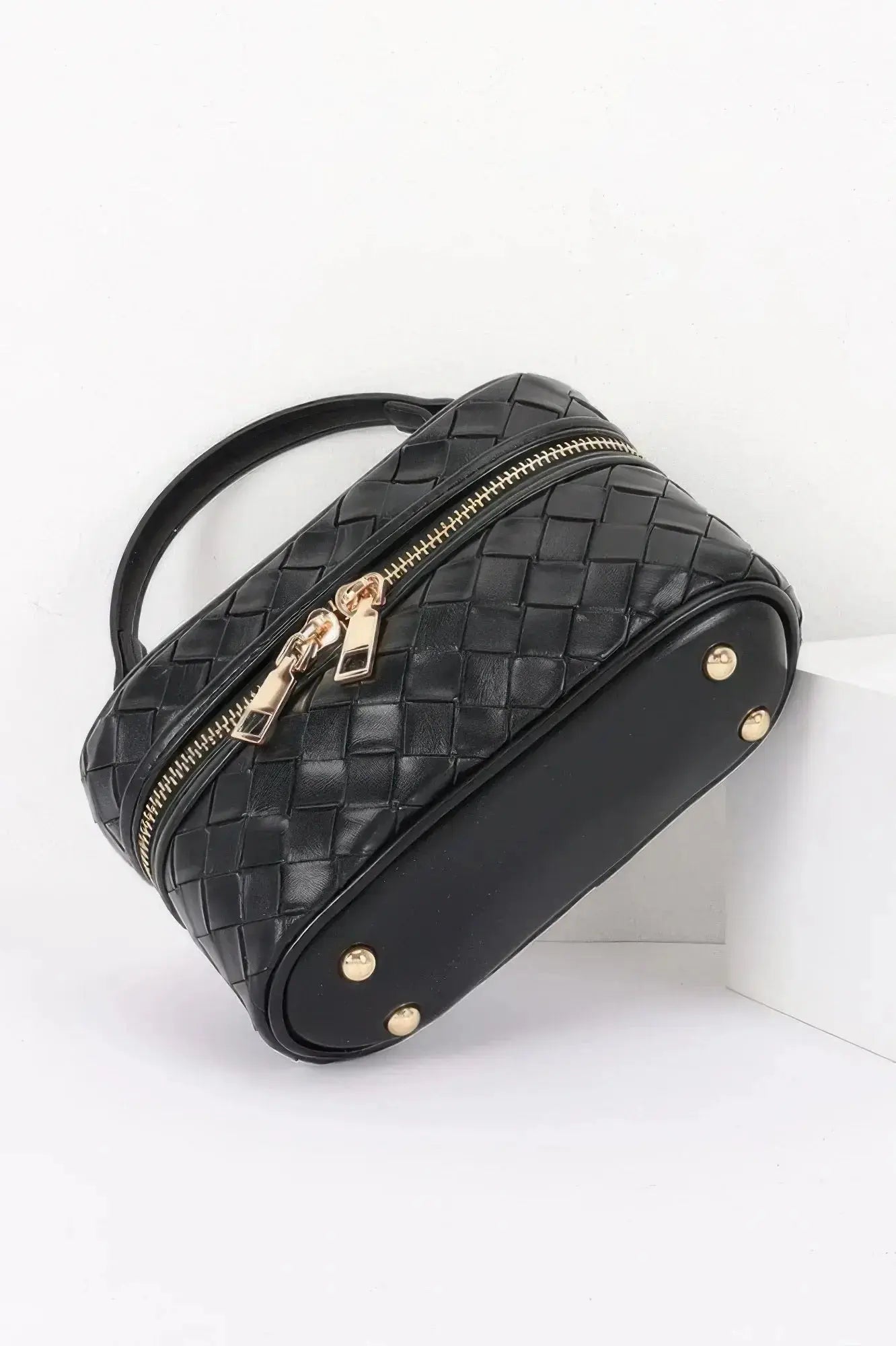 Embossed Vegan Leather Vanity Bag - Mr Lou’s Place