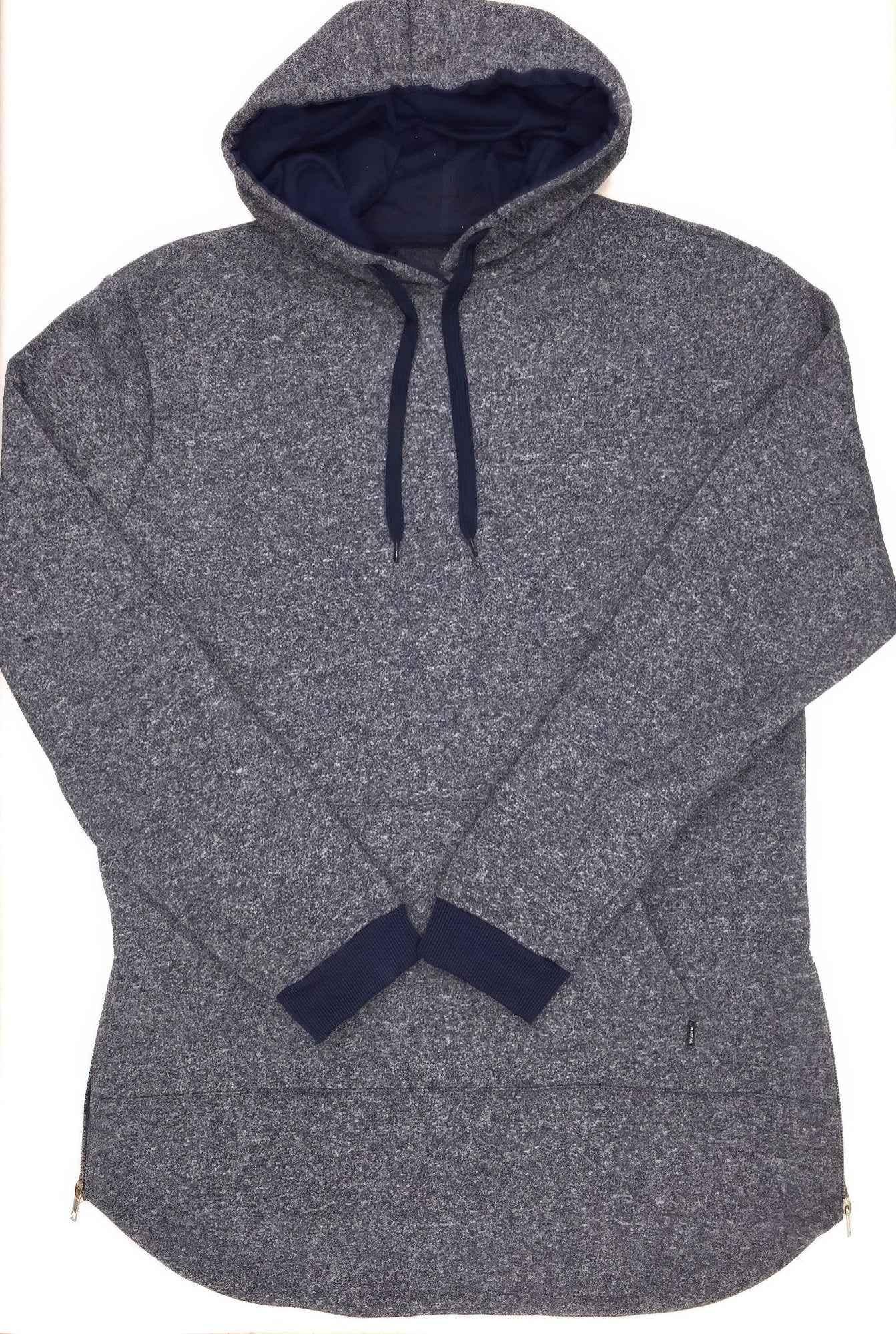 Extra-long Marble Hoodie - Mr Lou’s Place