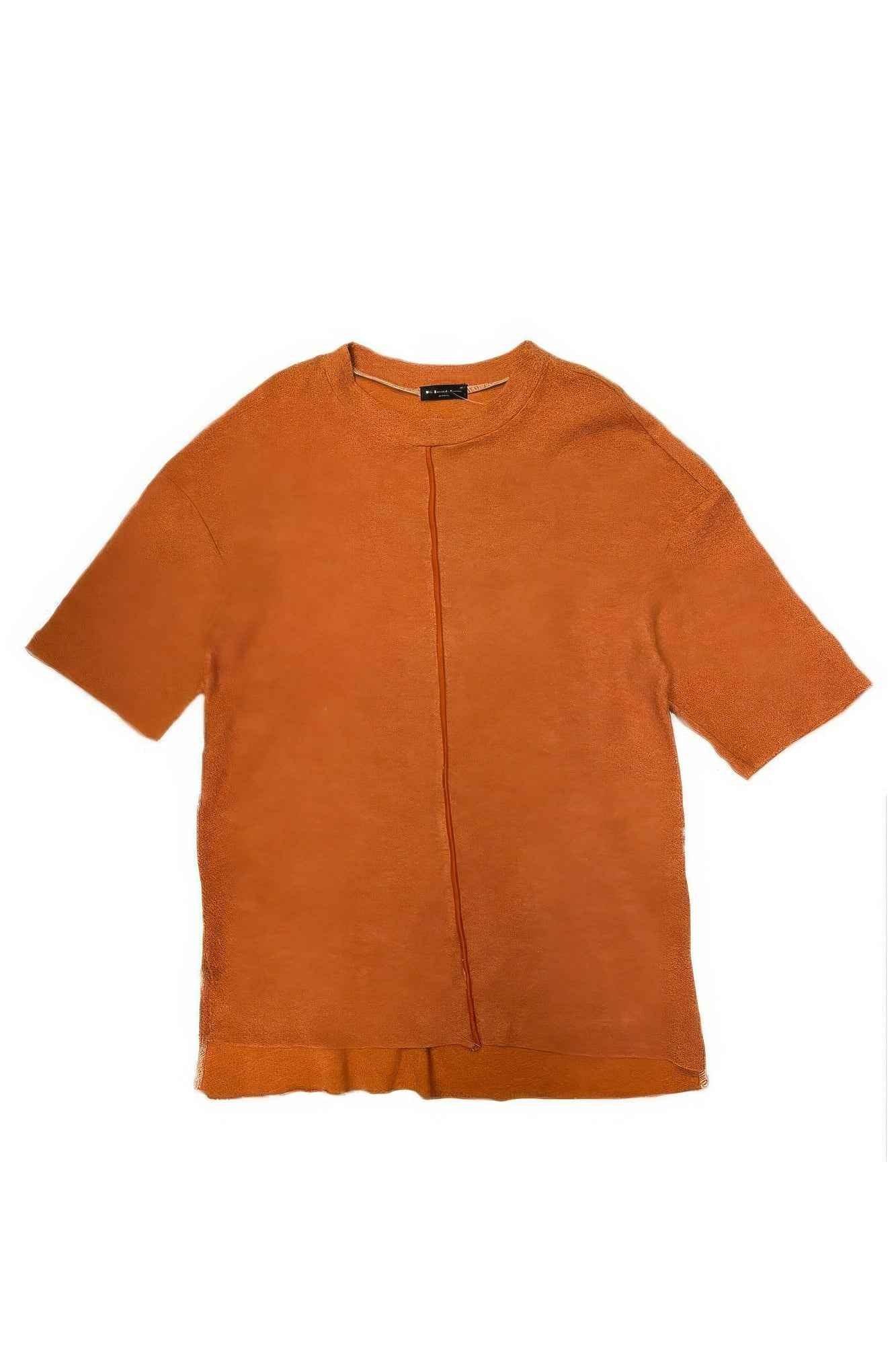 French Terry Raw Cut Tshirt - Mr Lou’s Place