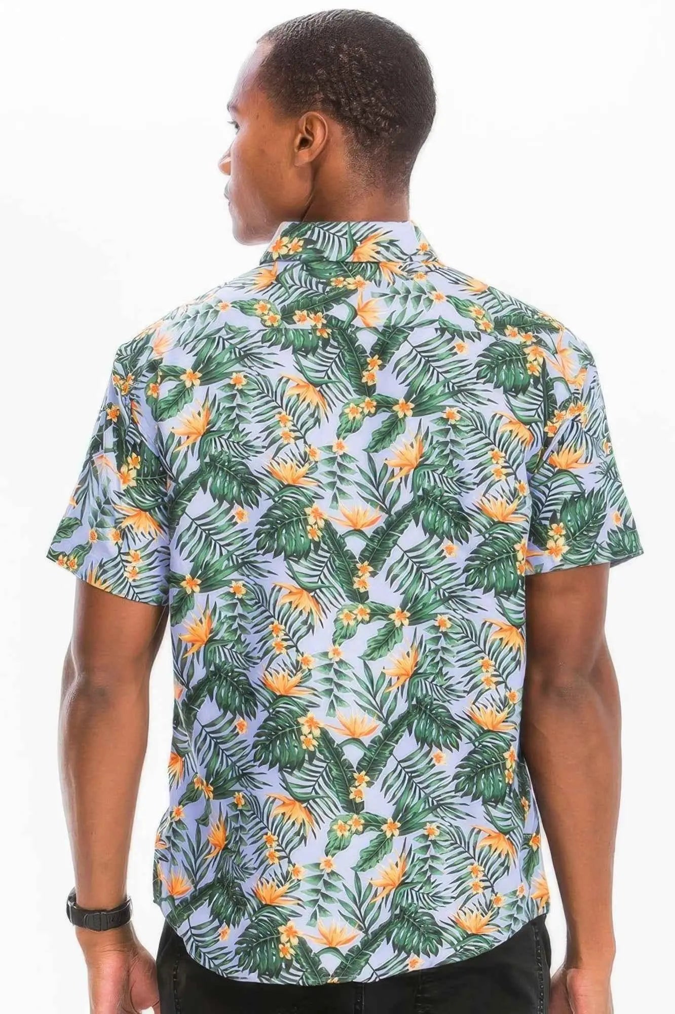 Hawaiian Button Down Shirt - Mr Lou’s Place
