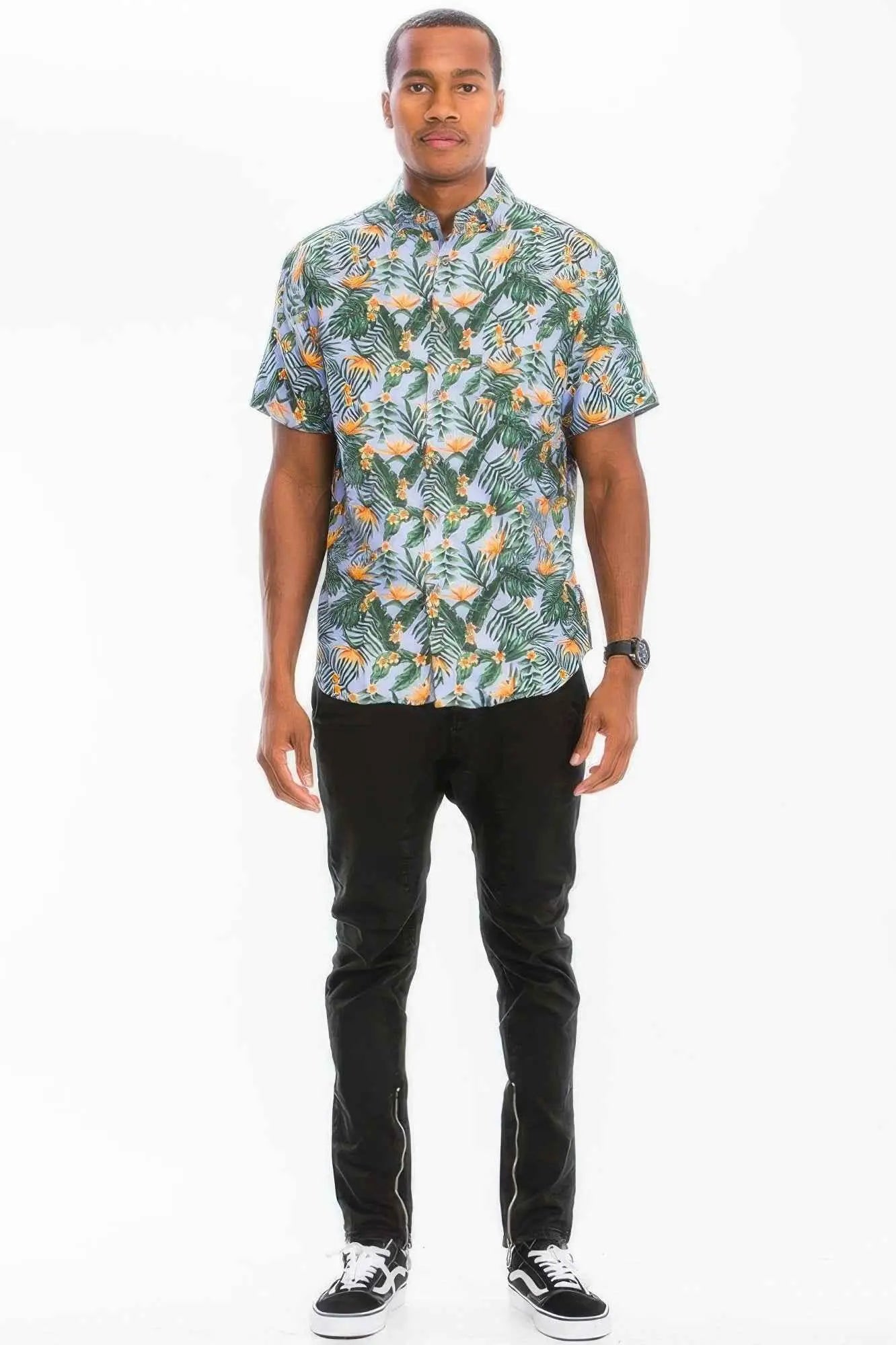 Hawaiian Button Down Shirt - Mr Lou’s Place