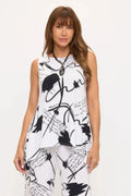 Hit Print Sleeveless Tank Top - Mr Lou’s Place