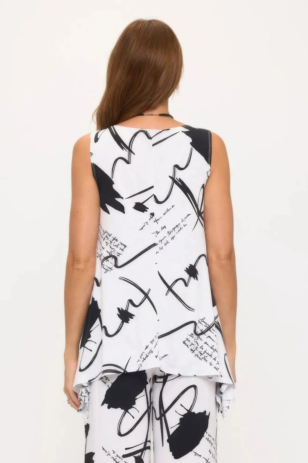 Hit Print Sleeveless Tank Top - Mr Lou’s Place