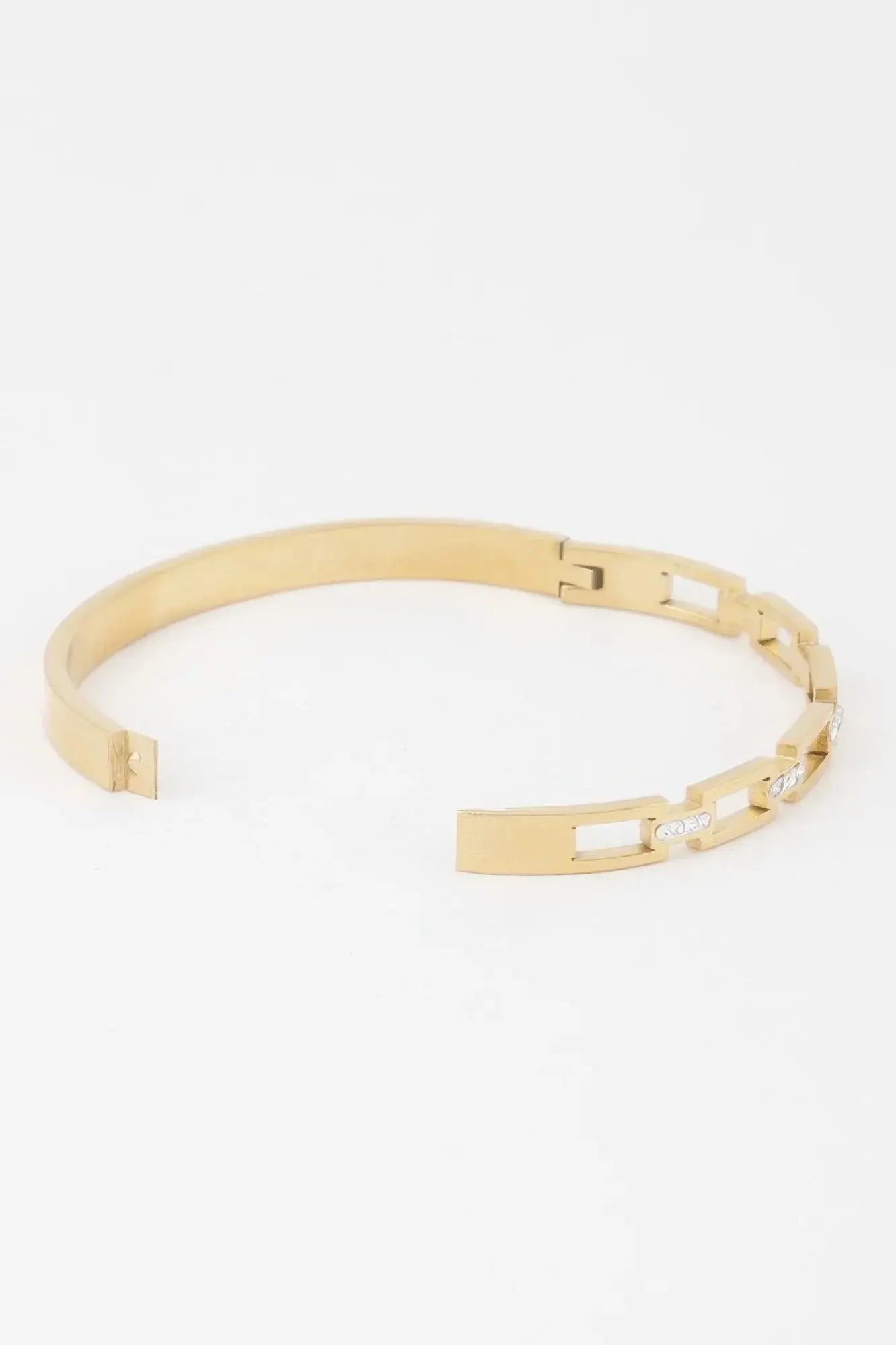 Jeweled Chain Clasp Bracelet - Mr Lou’s Place