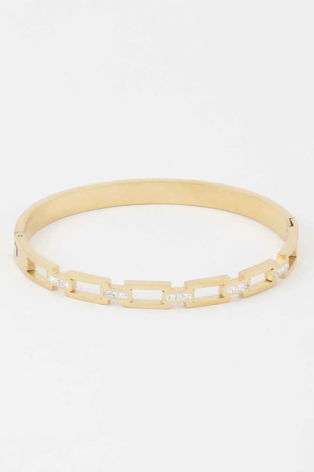 Jeweled Chain Clasp Bracelet - Mr Lou’s Place